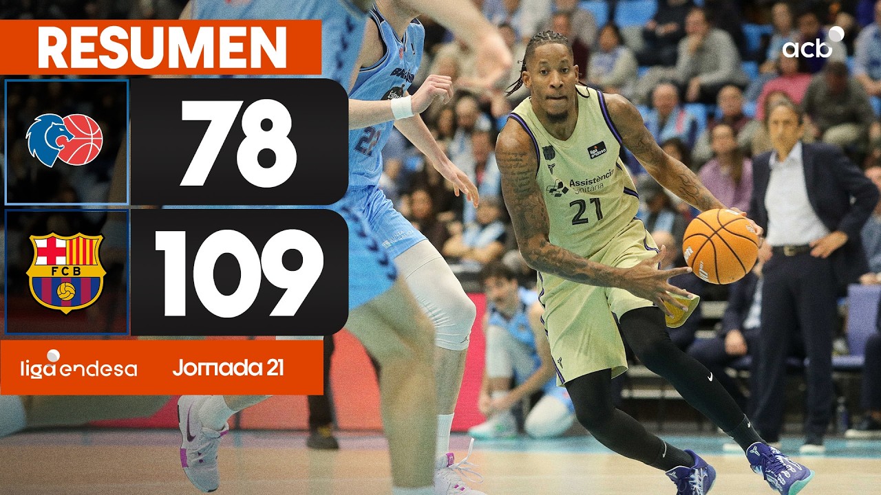 Río Breogán - Barça (78-109) RESUMEN | Liga Endesa 2025-26