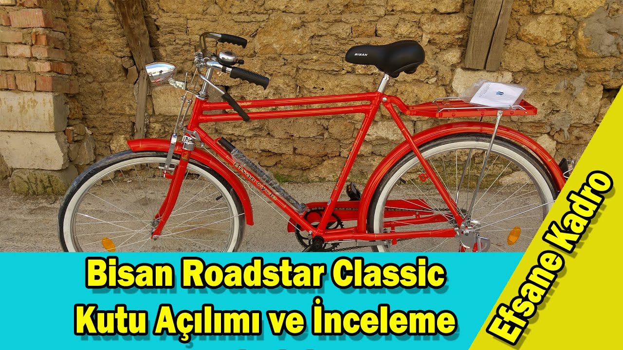 2020 Model Bisan Roadstar Classic Bisiklet İncelemesi/Efsane Bisiklet