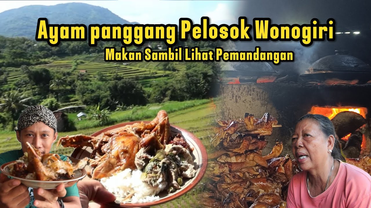 Warung pelosok Wonogiri ini sekali panggang, ratusan ekor ayam kampung! Bonus pemandangan sawah