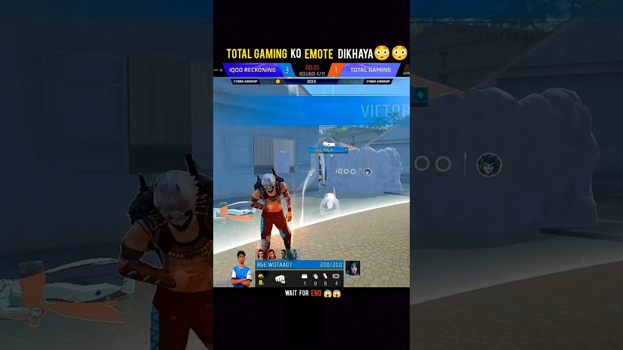 ESports mai tg ko emote dikhaya 😱😳||#espana