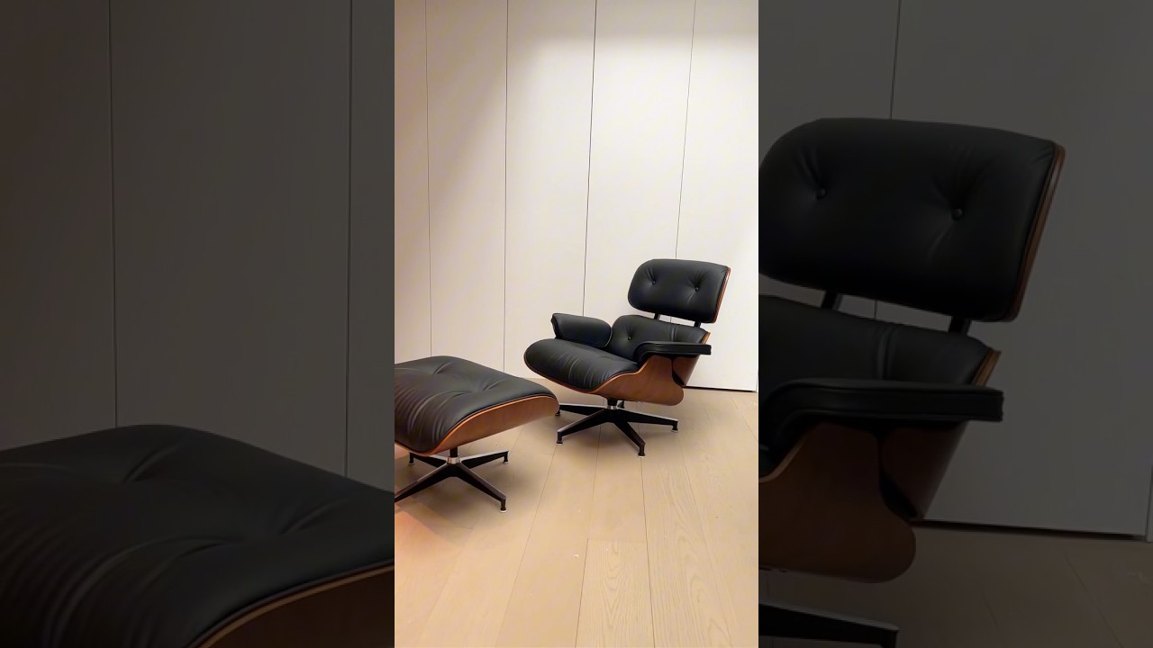 D&Eacute;COUVREZ l&rsquo;iconique Fauteuil Eames Lounge du Design Mid-Century !