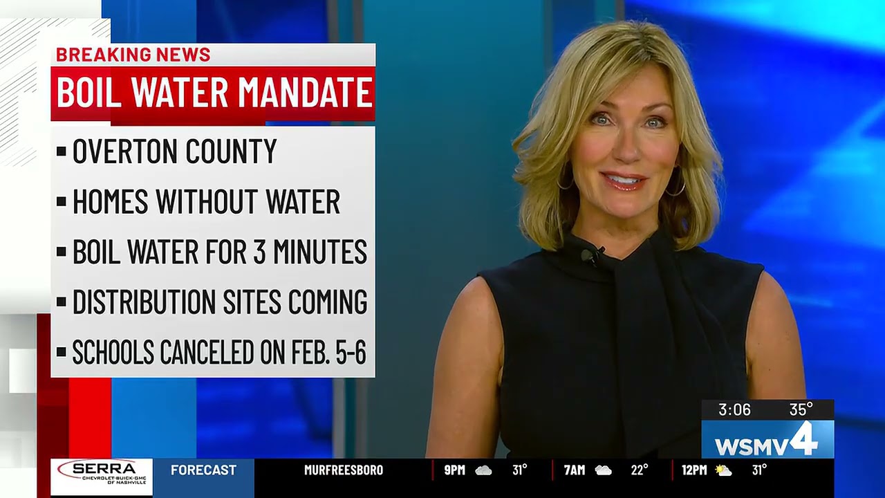 Boil Water Advisory issued for TN county experiencing water emergency