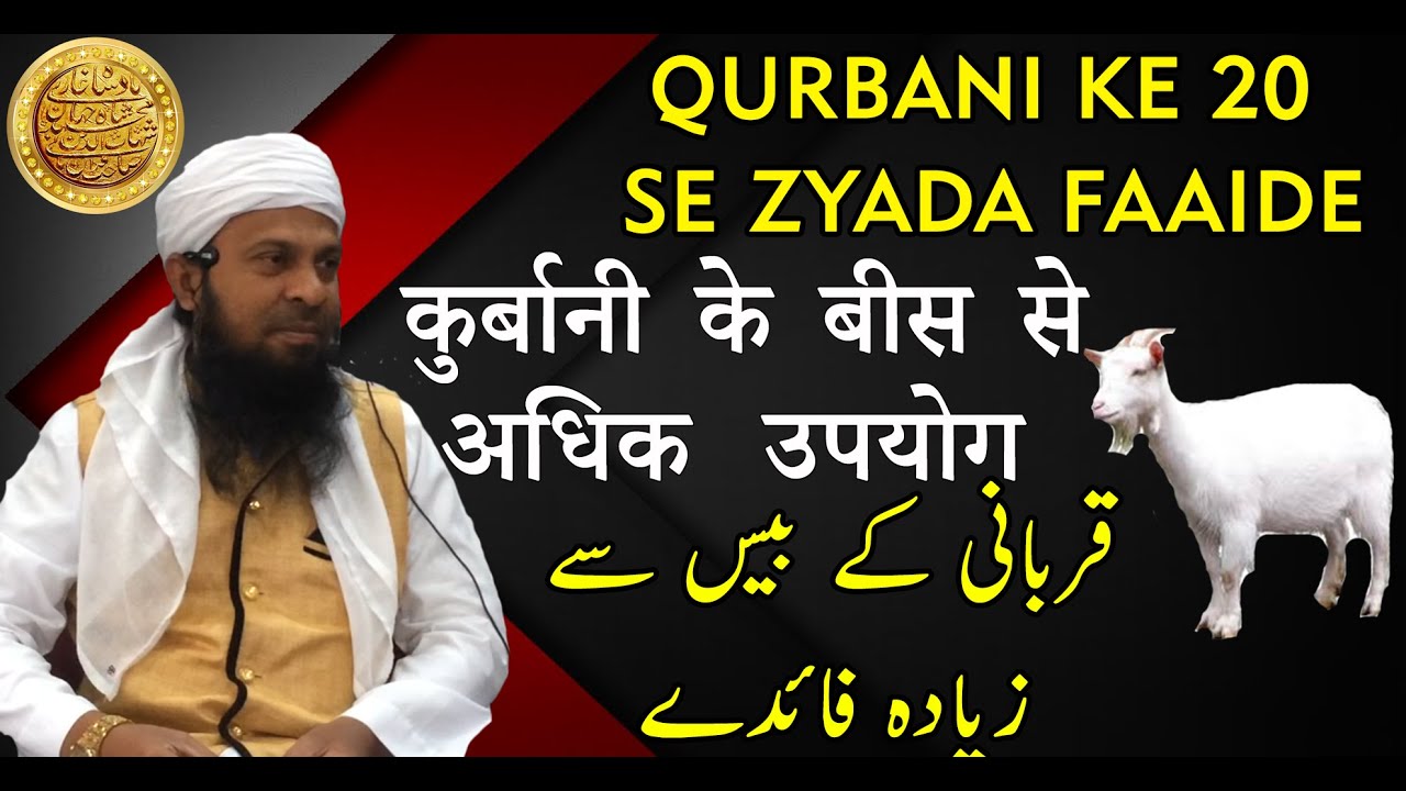 Qurbani ke Kya Fayde Hain |  Benefits Of Qurbani | कुर्बानी के फायदे | कुर्बानी के बीस  फायदे |