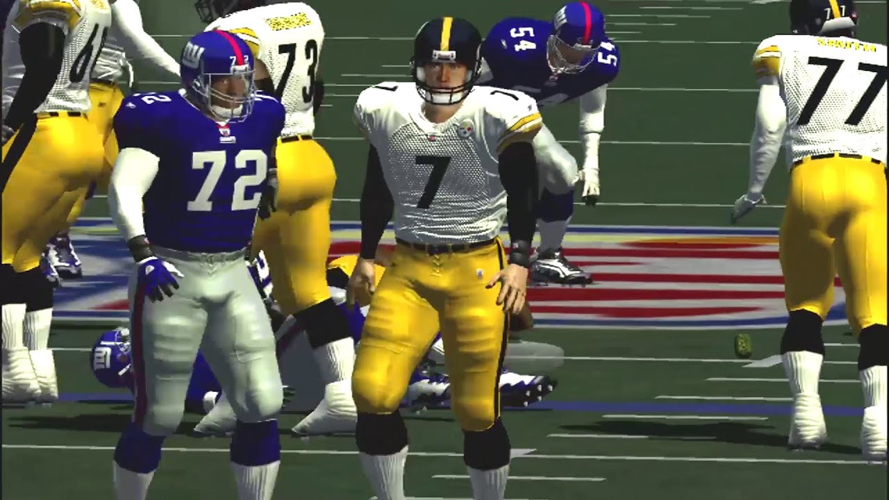 NFL 2K5 Franchise Giants vs Steelers