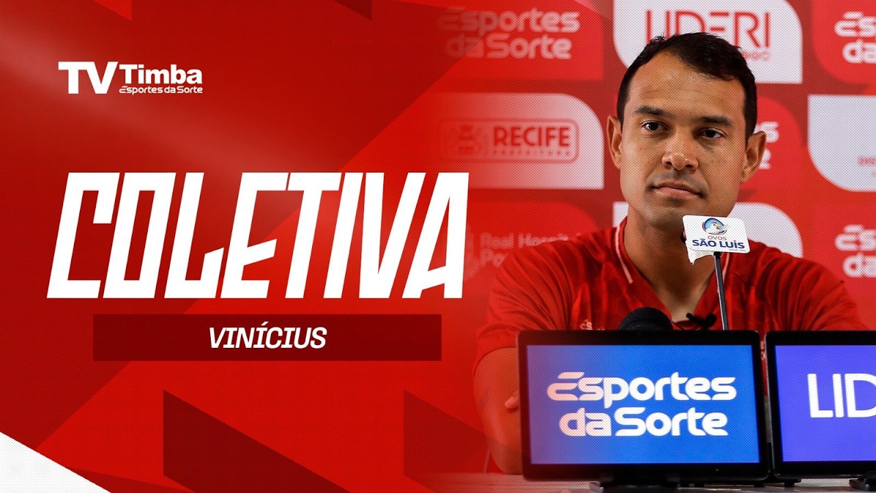 COLETIVA DE IMPRENSA COM VINÍCIUS