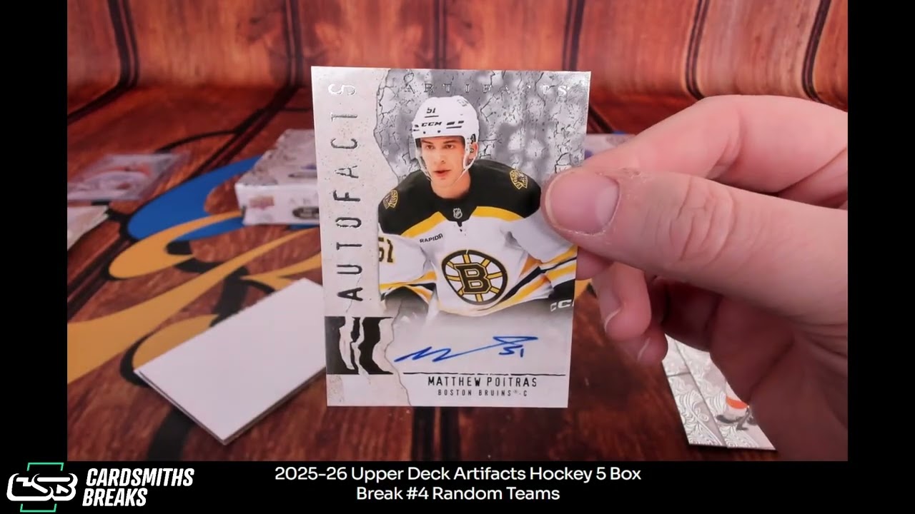 2025 26 Upper Deck Artifacts Hockey 5 Box Break #4