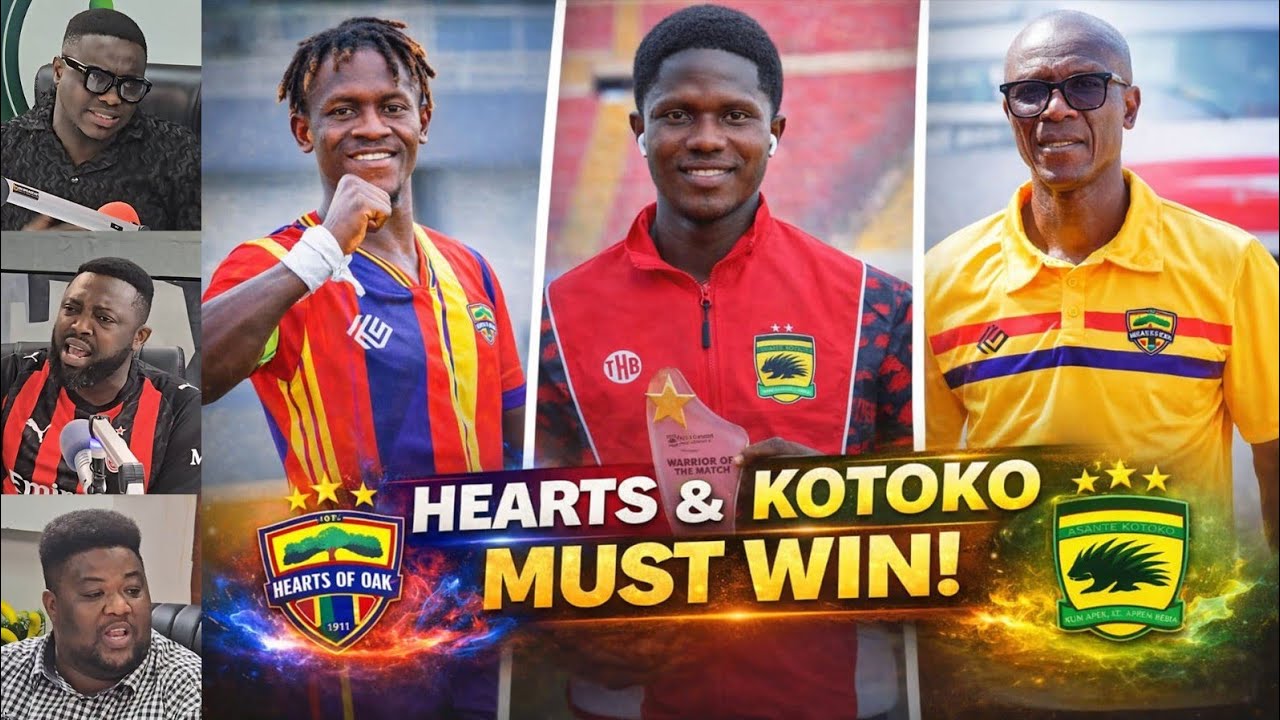 HEARTS NEED TO DO 3.. HEARTS MUST FIND HOLY SOLUTION TO..PRINCE OWUSU MUST SHOW HE WANTS KOTOKO JOB