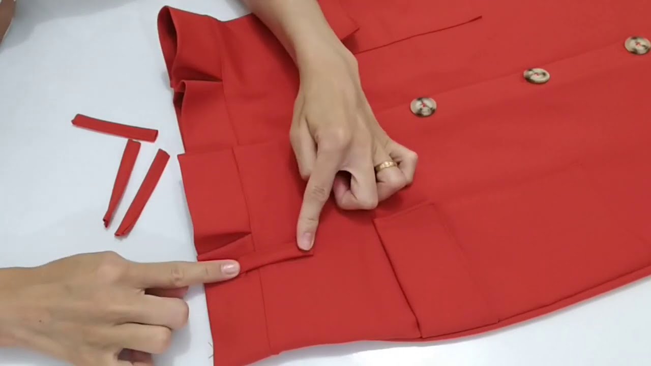 DIY - COSTURANDO SAIA RETA COM BOLSO NA LATERAL│VIVIANE PRATES
