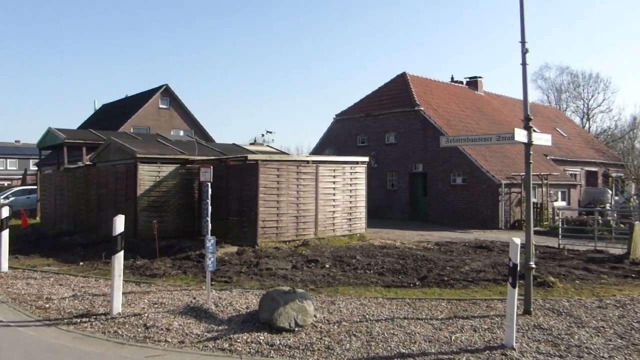 Wanderung von Esens nach Esens, über Gabens, Dunum, Gaude und Moorweg