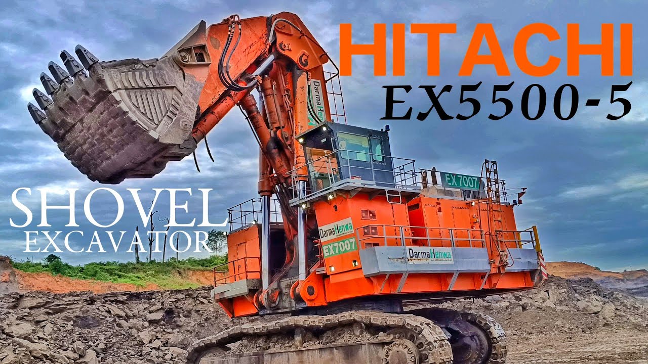 EXCAVATOR HITACHI EX5500-5 SHOVEL