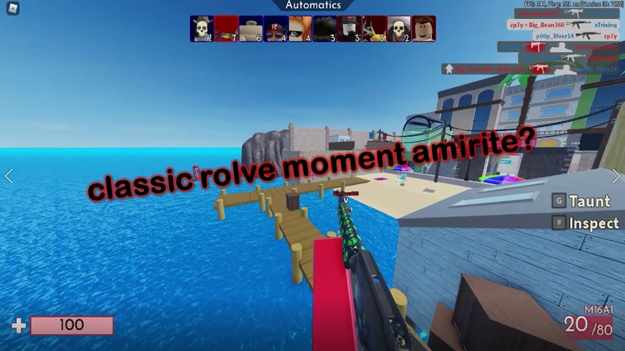 roblox arsenal superjump be like... (please fix rolve...) | roblox arsenal physics glitch
