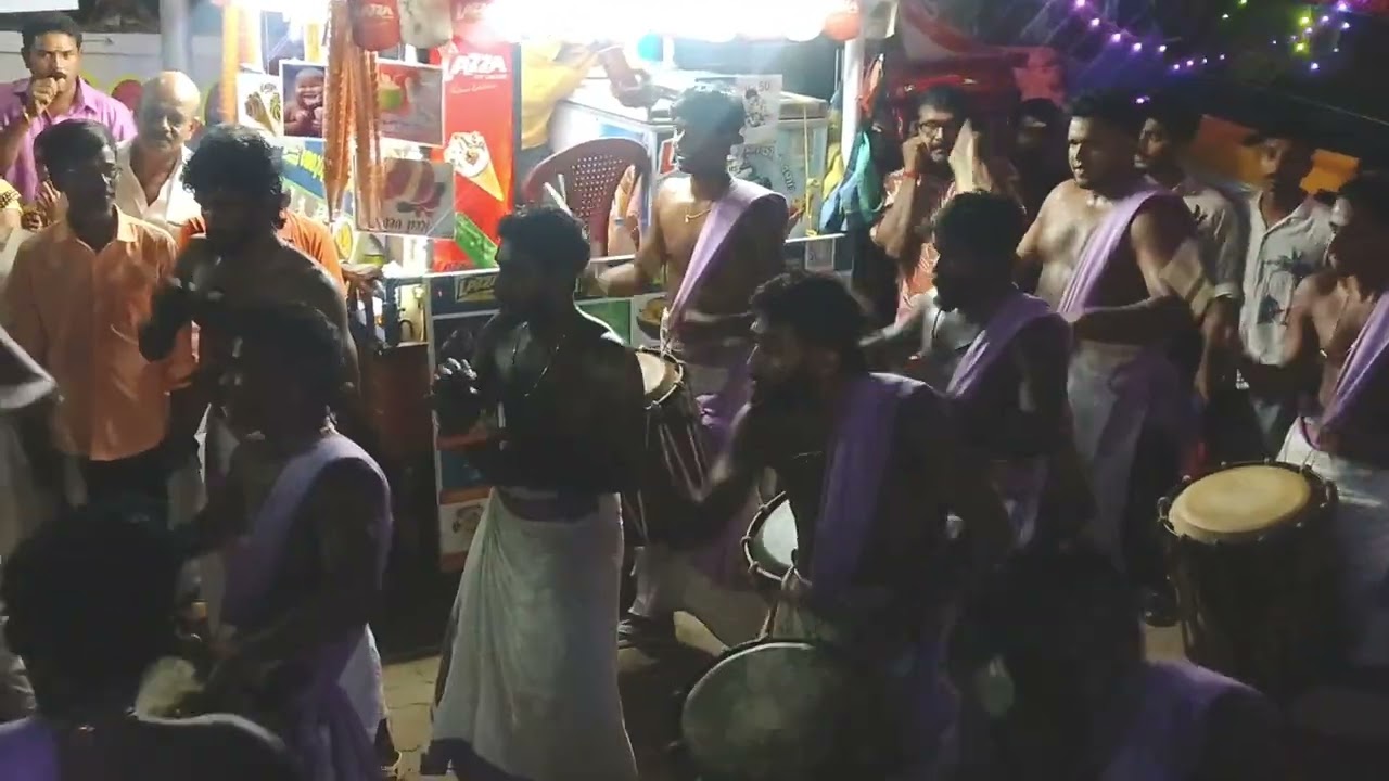 केरल उत्सव कार्टून dance Rupesh Kumar Bloger kl br #fb video Kottayam मेला 
