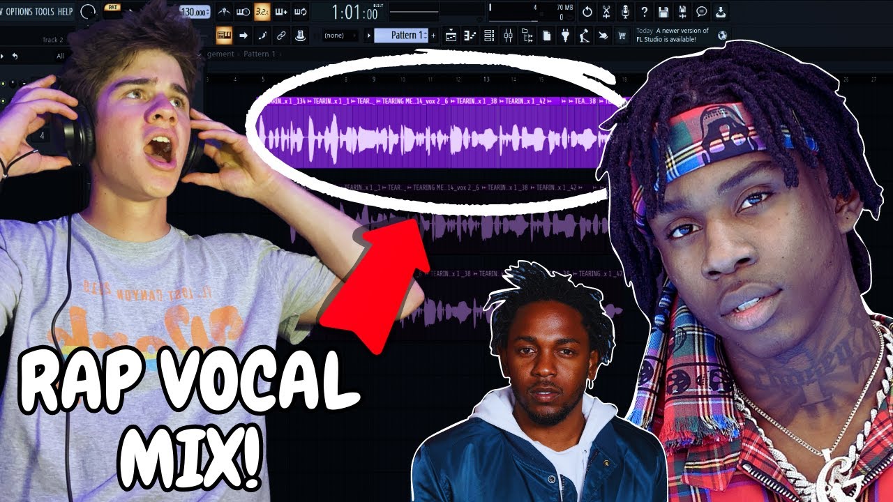 How To Mix *CLEAN* Rap Vocals! (2023)