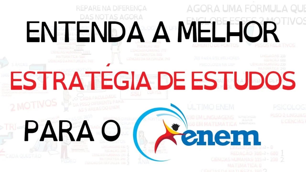 A ESTRATÉGIA QUE ME FEZ TER NOTA ALTA NO ENEM | SejaUmEstudanteMelhor