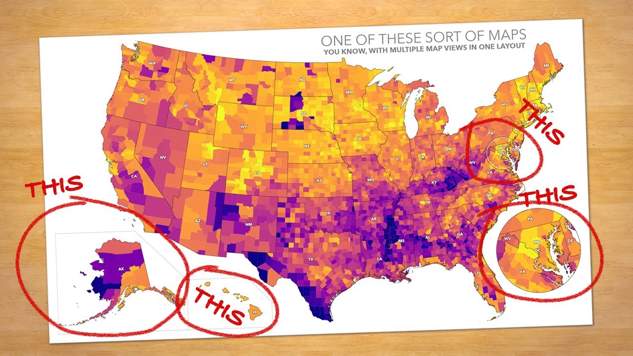 Add Multiple Maps to One Layout