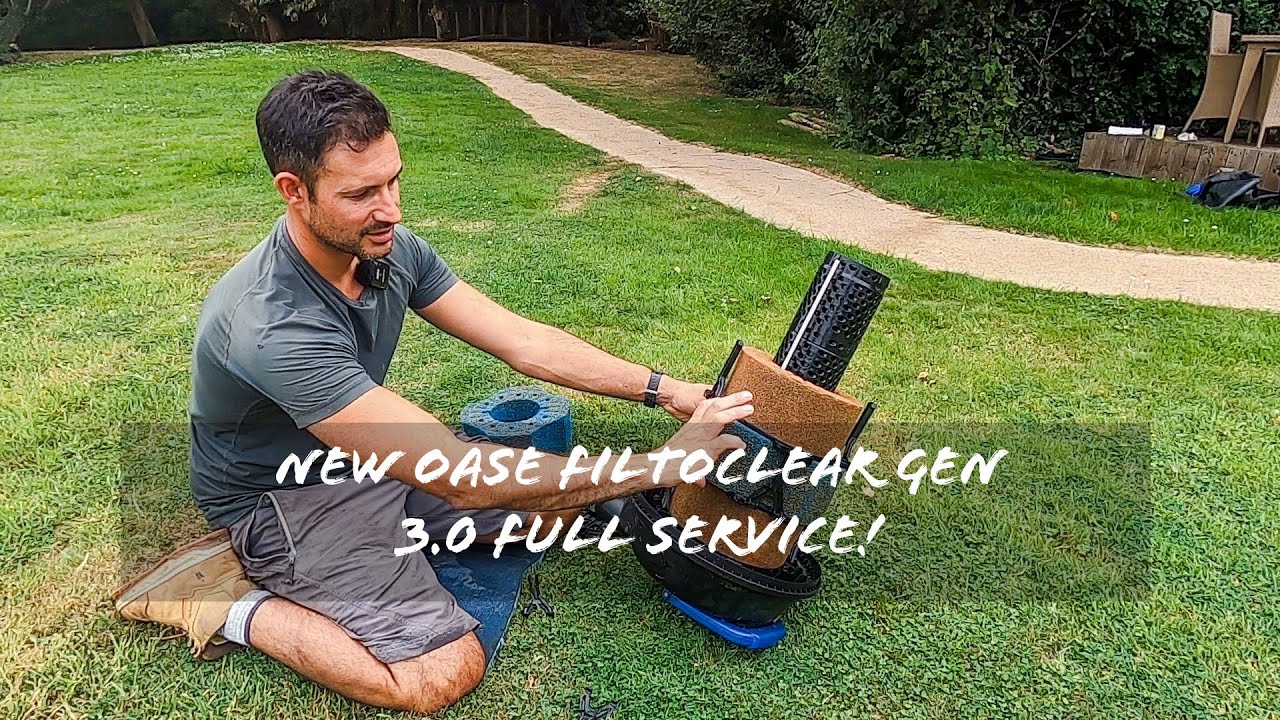 How to fully service an oase filtoclear gen 3.0