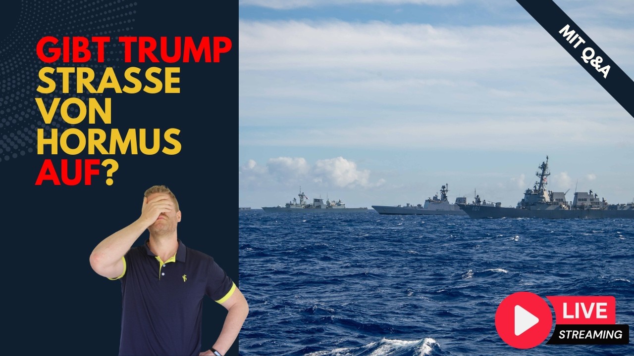 Gibt Trump Straße von Hormus auf? Ukraine rückt vor! Iran (16) & Ukraine Lagebericht (556) und Q&A