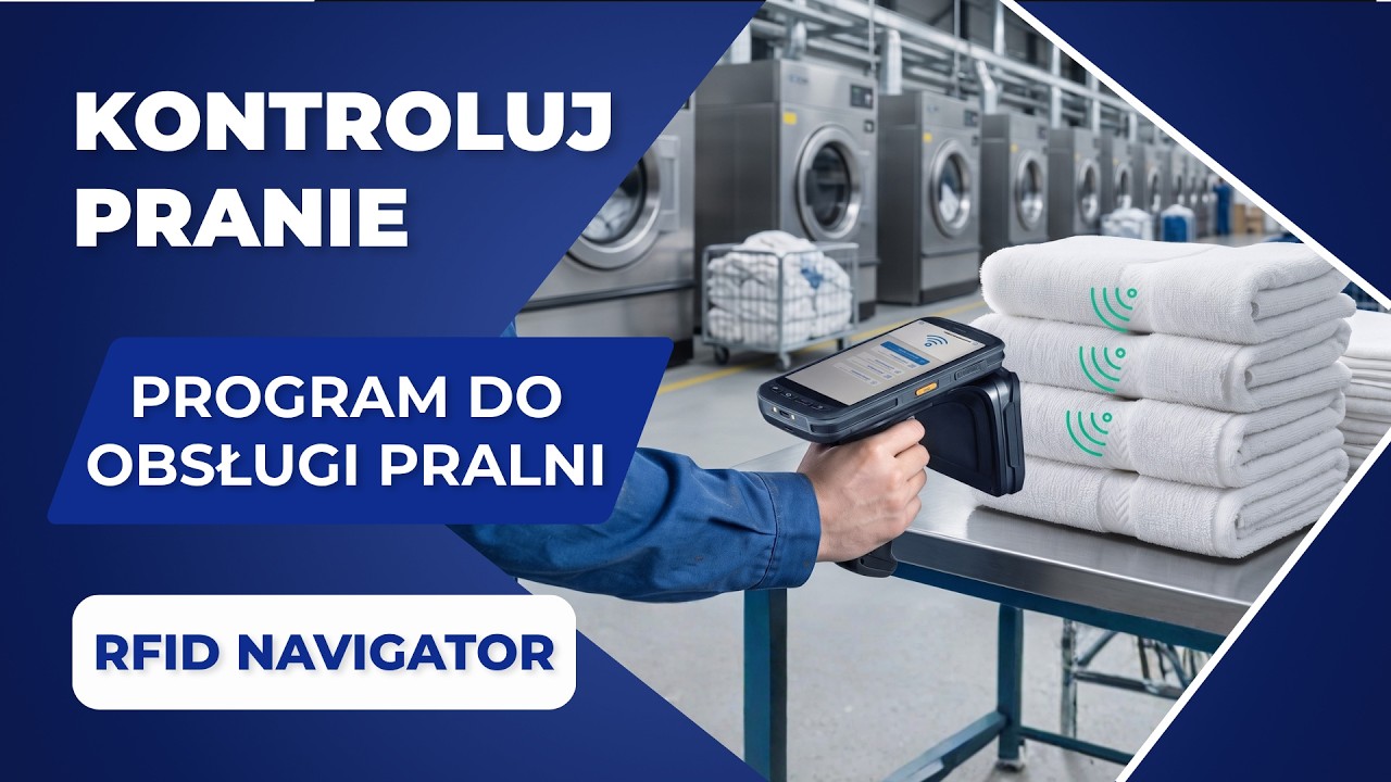 Jak skutecznie zarządzać obiegiem prania w hotelach i pralniach? Pralnia RFID Navigator