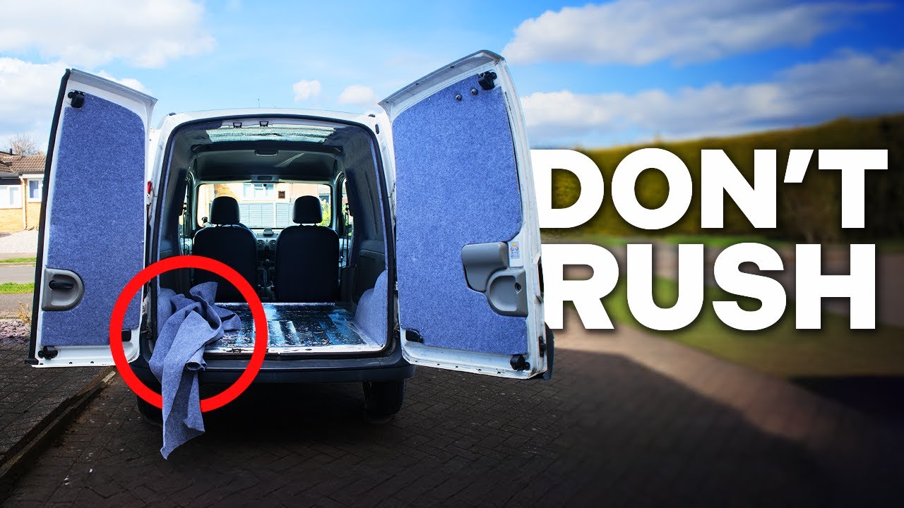 Rushing your van build will cost you time and money