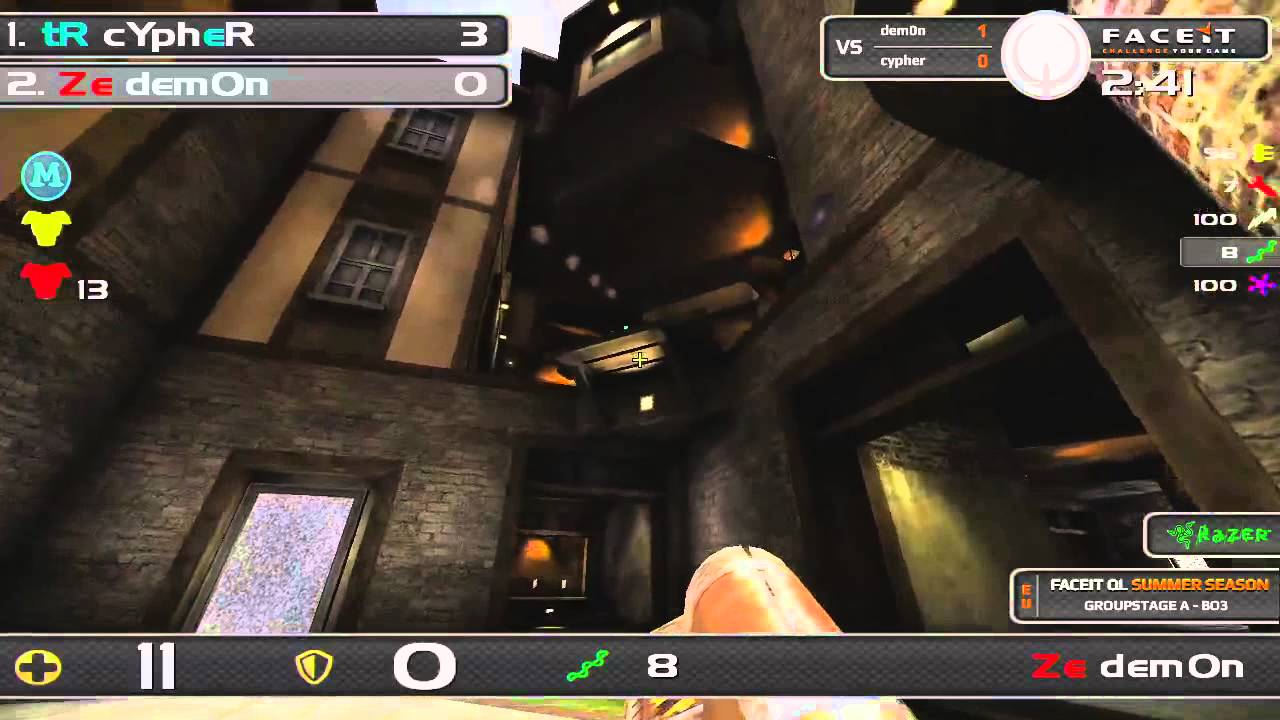 FACEIT TV - Summer Season Finale 2013 - GROUP A - Cypher vs dem0n