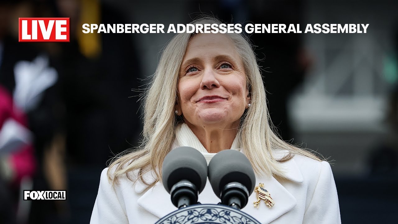 LIVE: Virginia Governor Abigail Spanberger addresses General Assembly