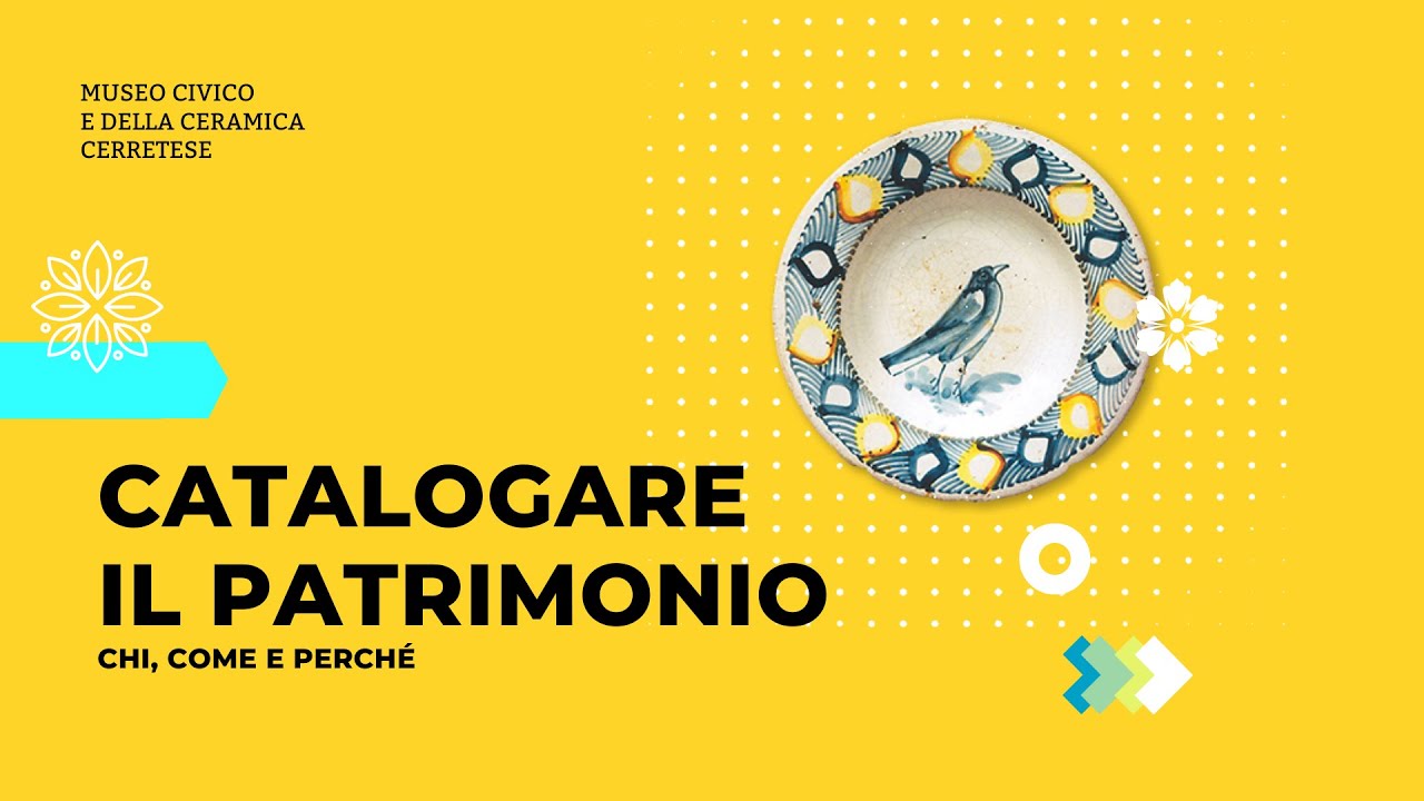 Catalogare il patrimonio culturale. Chi, come e perché