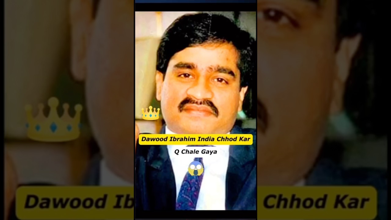 Real Story Of Dawood Ibrahim 😱 #shortvideo #viralshort #gangster