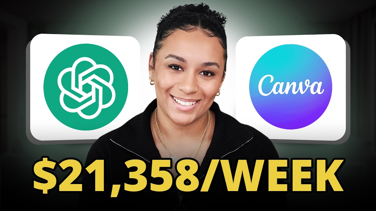 Новый сервис Canva AI для дополнительного заработка, приносящий нам 21 358 долларов в неделю.