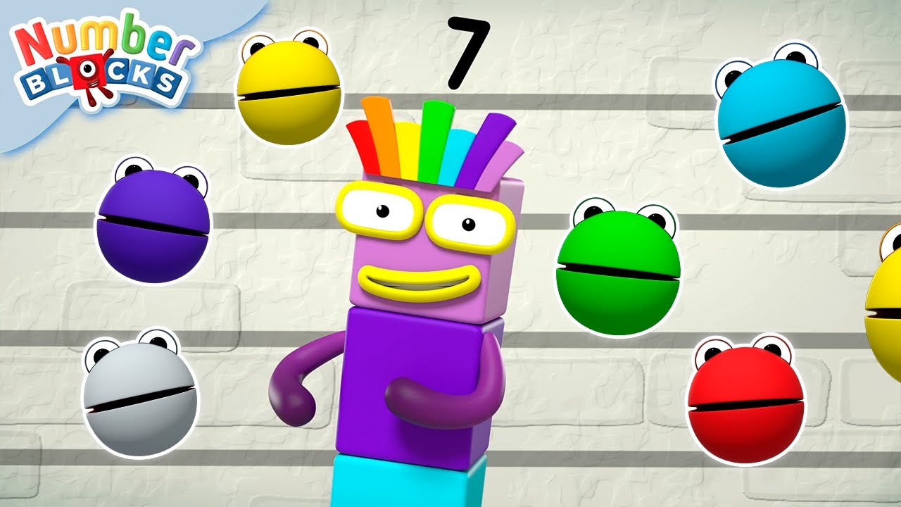 Tente não rir dos Numberbolhas! | 40 minutos de Aprenda a contar | Numberblocks em Português Brasil