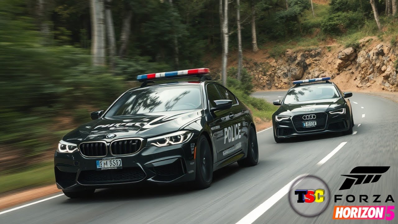 FBI vs LaFerrari! EPIC Police Chase in Forza Horizon 5 (Real Ops)