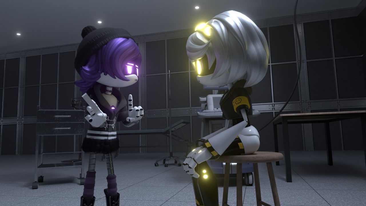 V Says Ahh // Murder Drones Animation