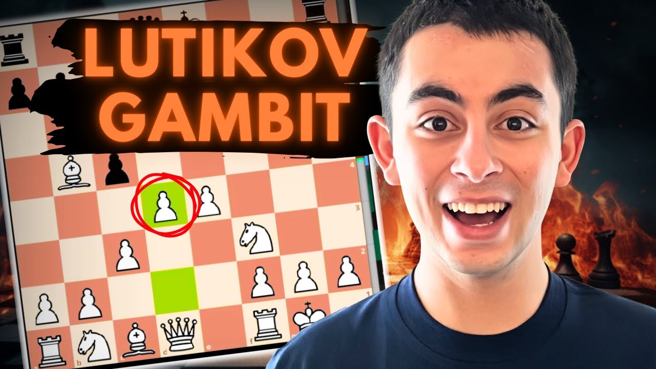 Почему никто не говорит об этом хитром гамбите?! Гамбит Лутикова