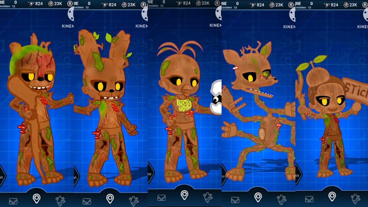 Fan Workshop animations | gacha woodland toy Animatronics | environmental event 🌳 #gachaworkshop