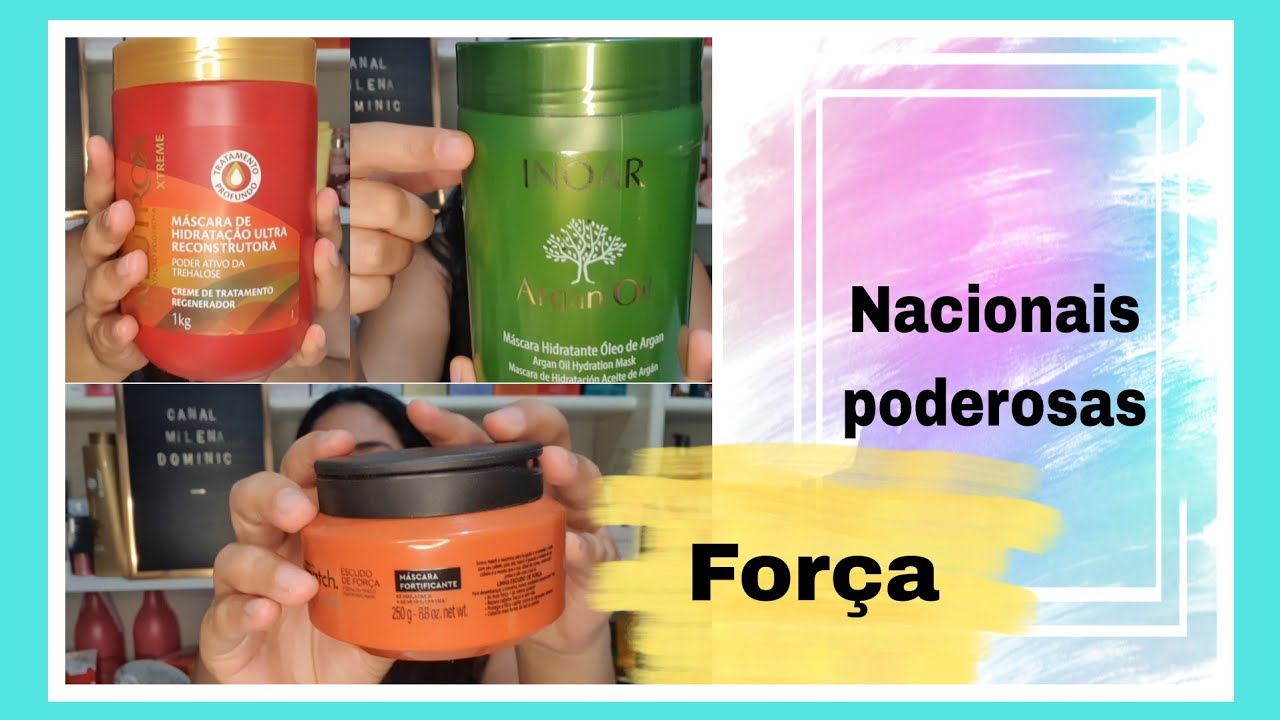 Melhores Fortalecedoras Nacionais | Cabelos com química e fontes de calor