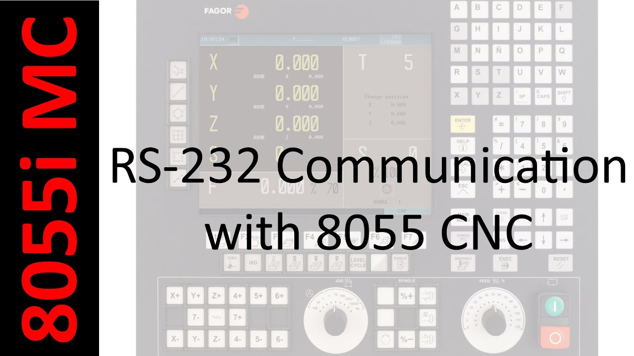 Fagor 8055I RS-232 COMMUNICATION