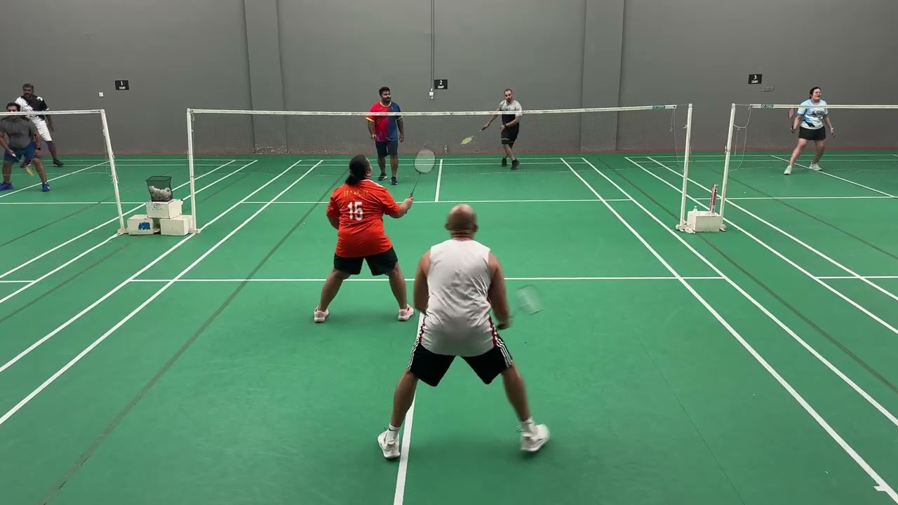 🏸 Doubles ( Chacko / Mohamed  🆚️ Bryan / Happy)