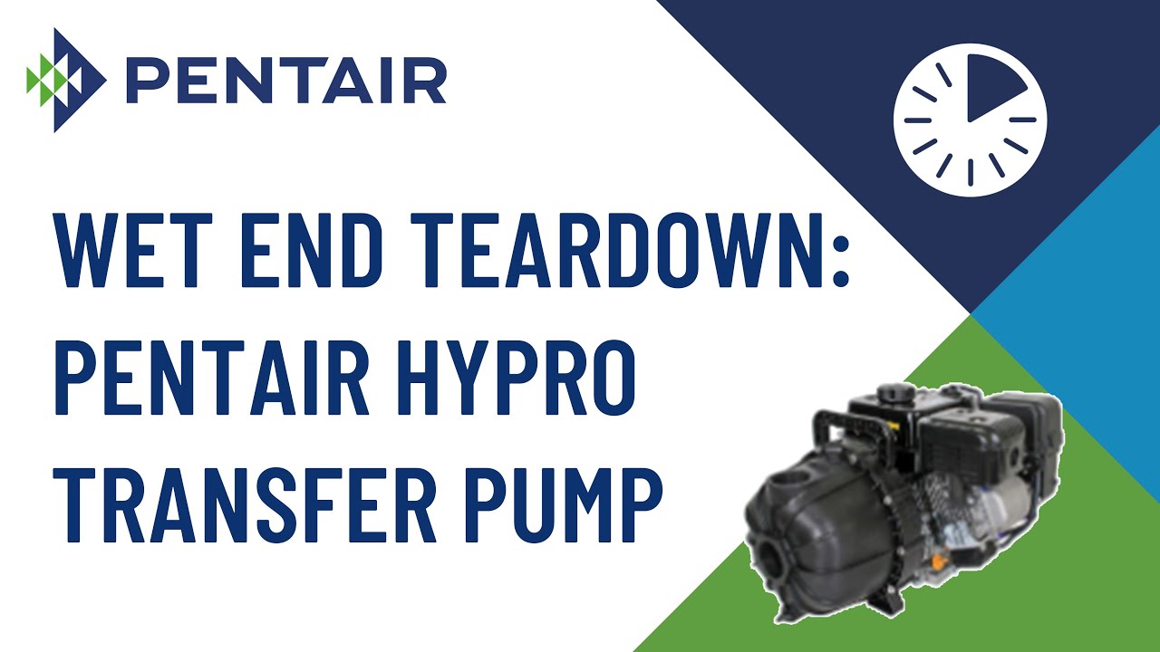 Wet End Teardown: Pentair Hypro 1542P Transfer Pump