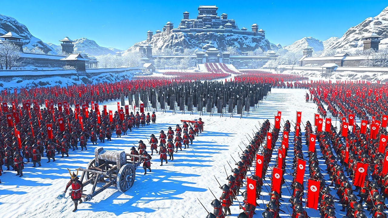 The War of Seven Thousand Samurai: 4000 Tsunami Clan vs. 3000 Saikai Clan