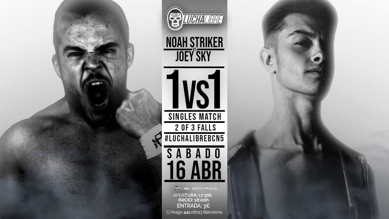 Noah Striker Vs. Joey Sky II | House Of Lucha #8 | Main Event |