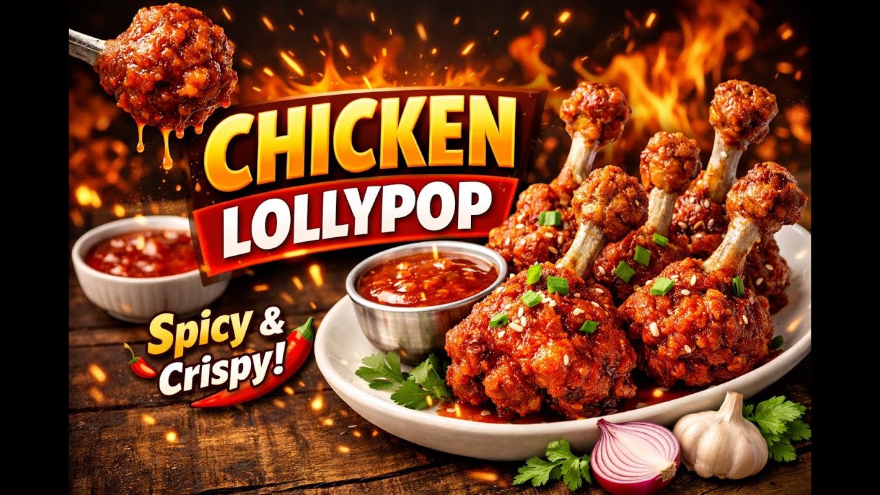 BEST CHICKEN LOLY POP INDIAN STYLE