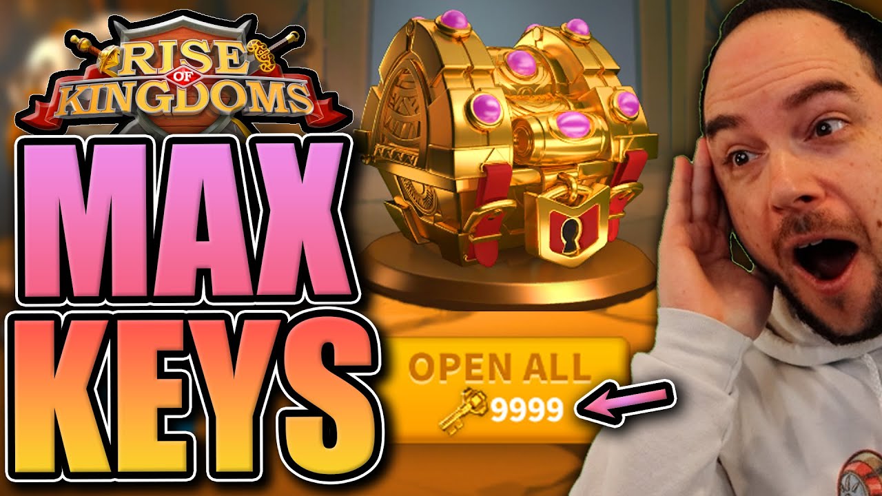 Открытие 9999+ золотых ключей [вытягивание Siyaj K'ak'] Rise of Kingdoms