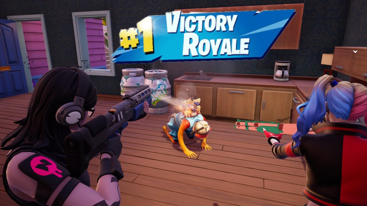FORTNITE! CHAOTIC MATCH! CHAPTER 7 SEASON 1 EPIC DUO WIN!