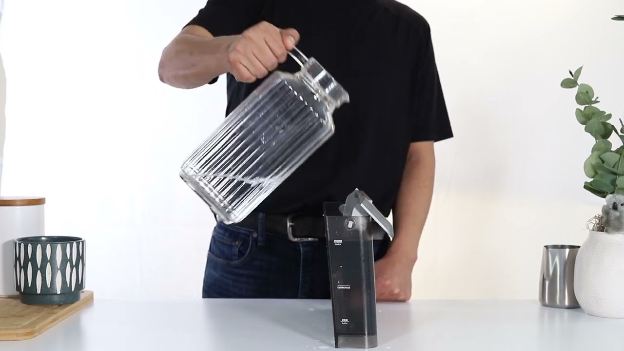 Удаление накипи в Barista Impress