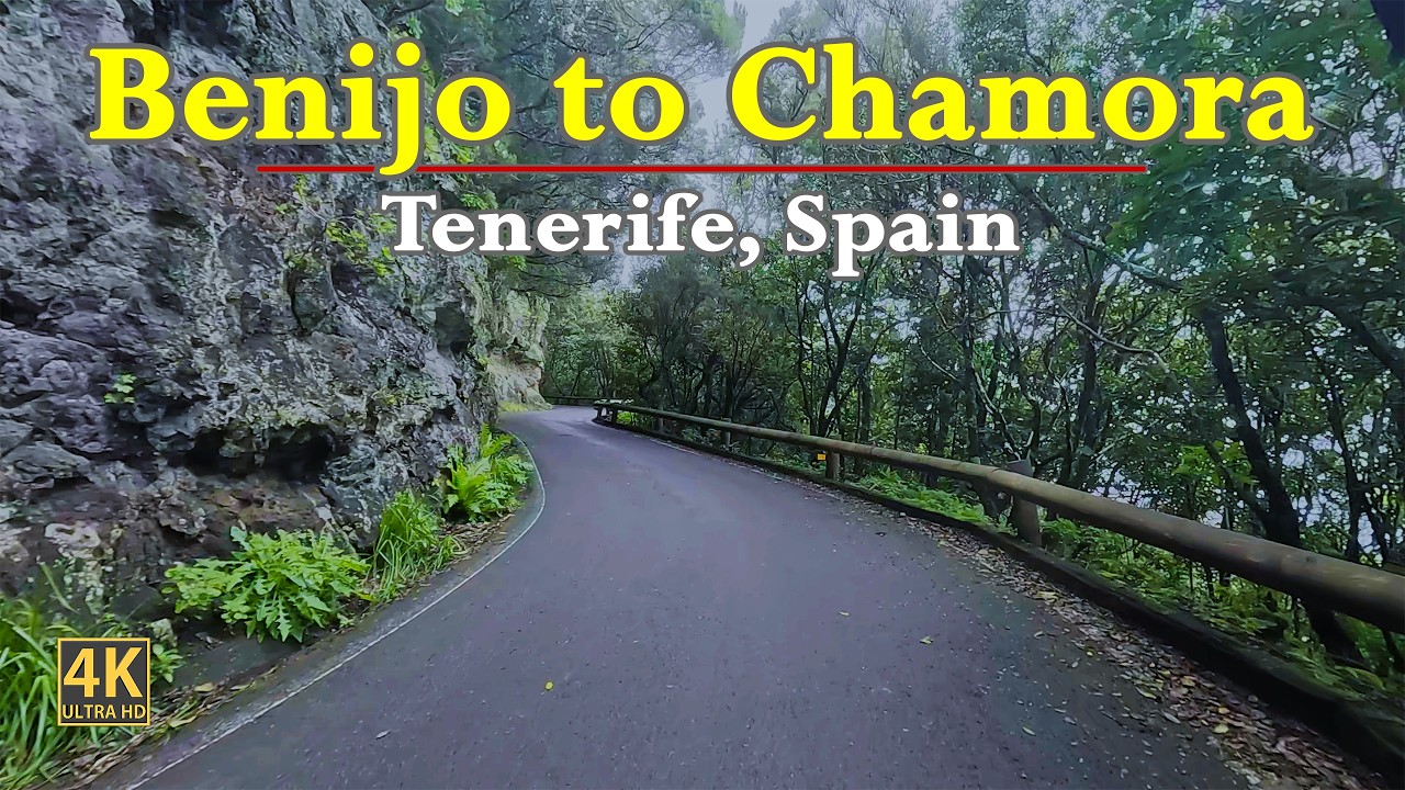 Benijo To Chamora In Tenerife, Spain | Scenic Road Trip In Stunning 4K | POV Driving