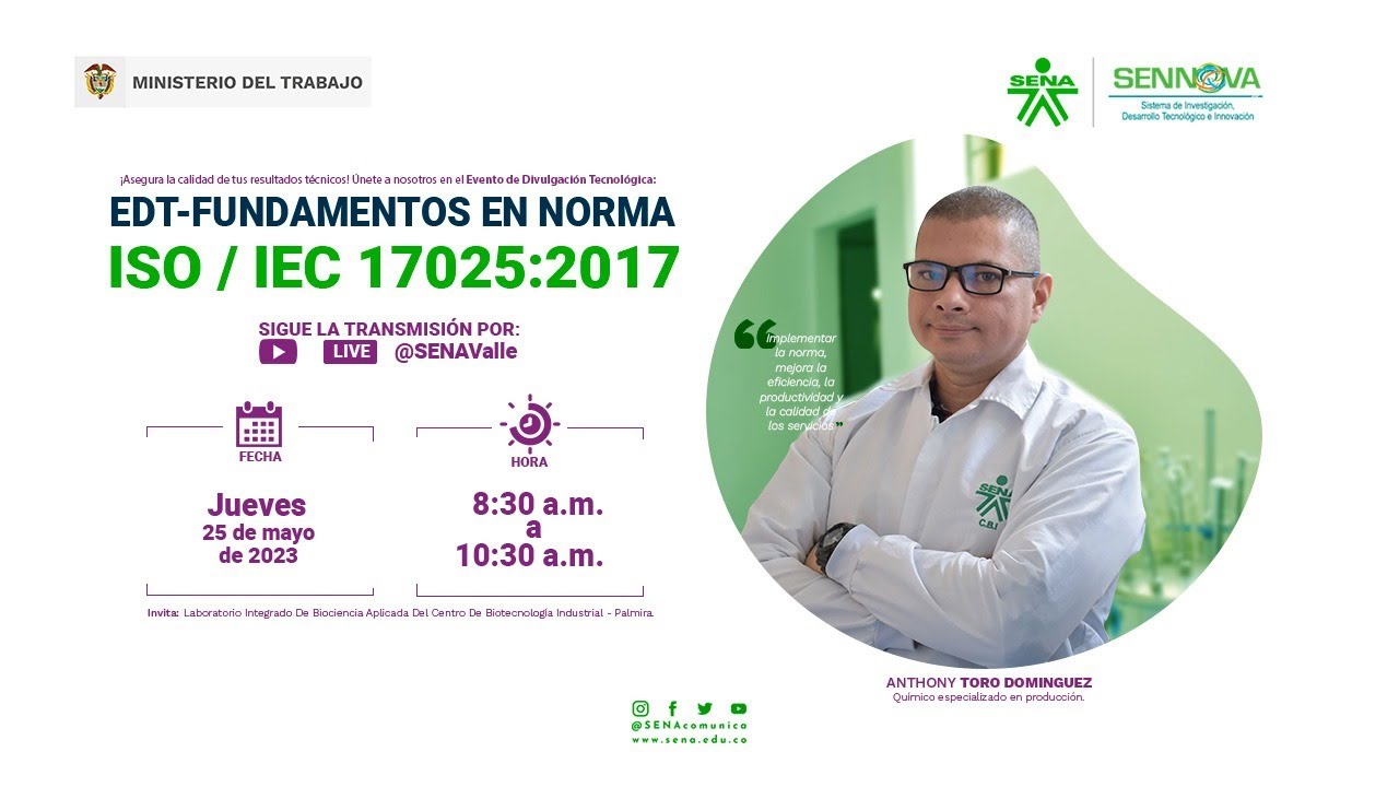 Fundamentos en Norma ISO/IEC 17025:2017 Servicios Tecnológicos LIBA