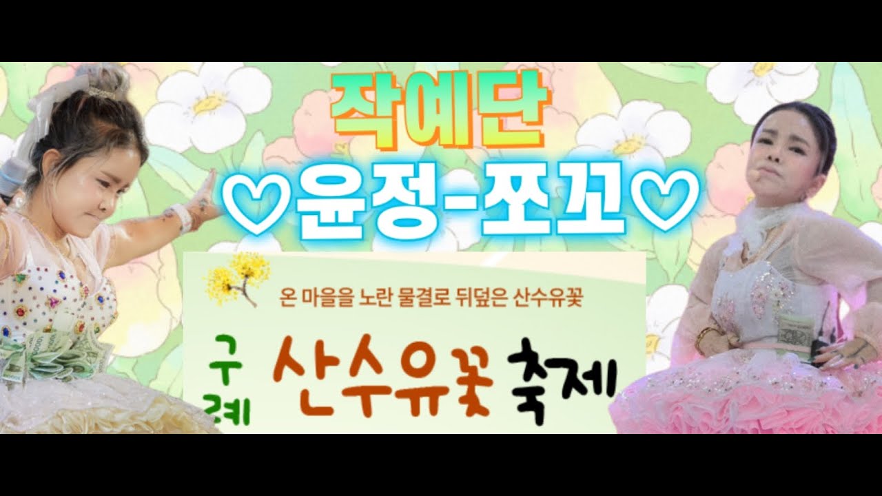 🤗구례산수유축제🤗🌸일요일 2시40분🌸