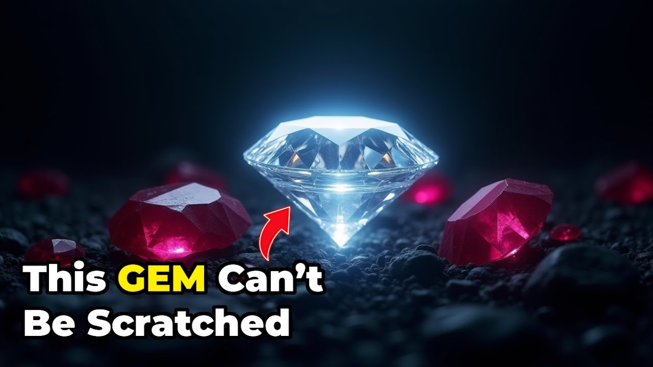 Top 10 Hardest Gemstones in the World | Diamond Reigns Supreme, but a Meteorite Gem is Closing In!