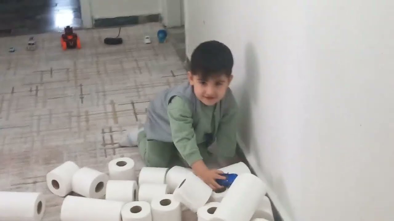 DEV TUVALET KAĞIDI KULESİ YENİ ARABAM! (Efsane Yıkım)