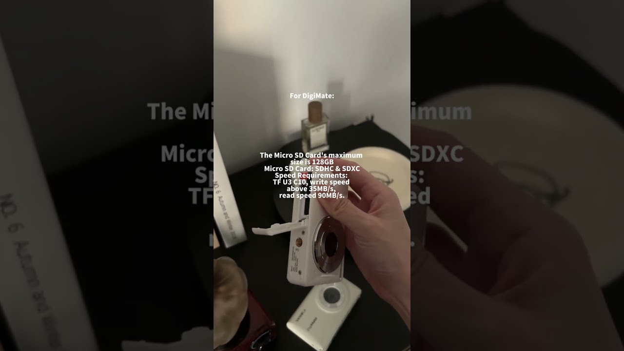 YASHICA digicams micro SD card compatibility