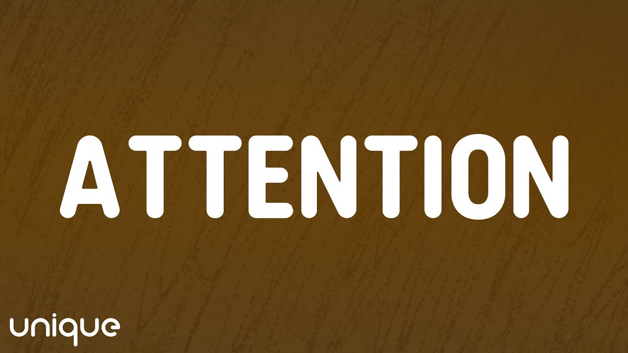 Charlie Puth - Attention (Lyrics)